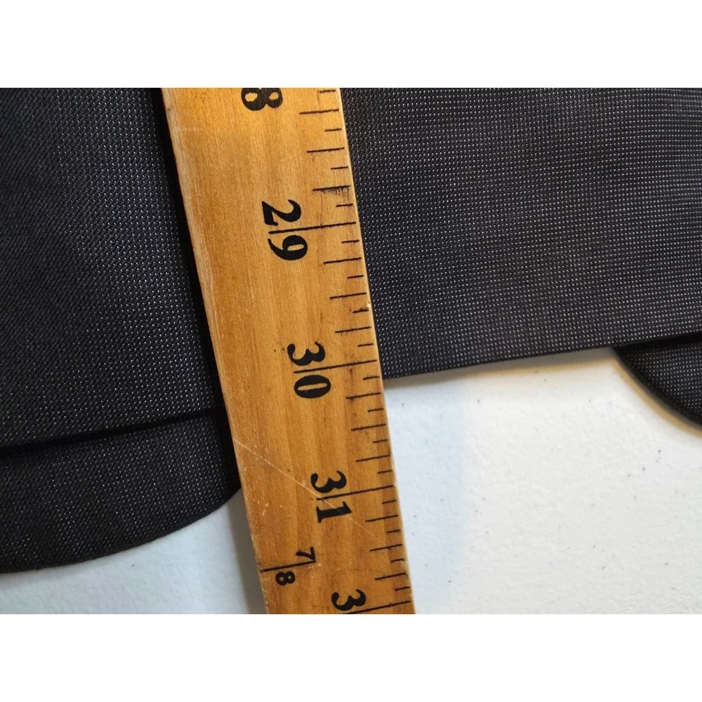 Kenneth Cole Reaction Blazer‎ Jacket Mens 48R Black Sports Coat 2 B Rayon Blend